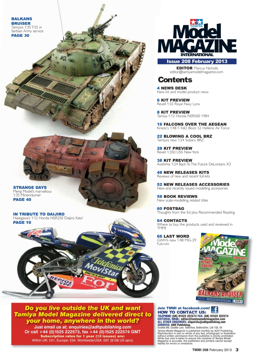 Tamiya Model Magazine 208 (2013-02)